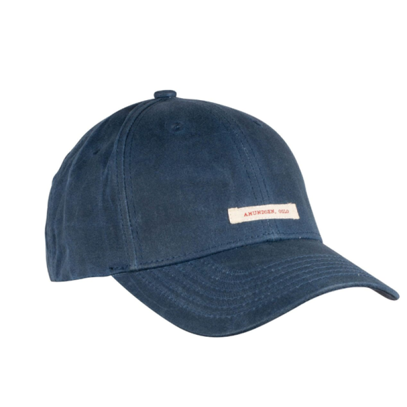 Amundsen Sport Amundsen Waxed Cotton Cap Faded Navy UCA04.1.590 Gjertsen Sport 1