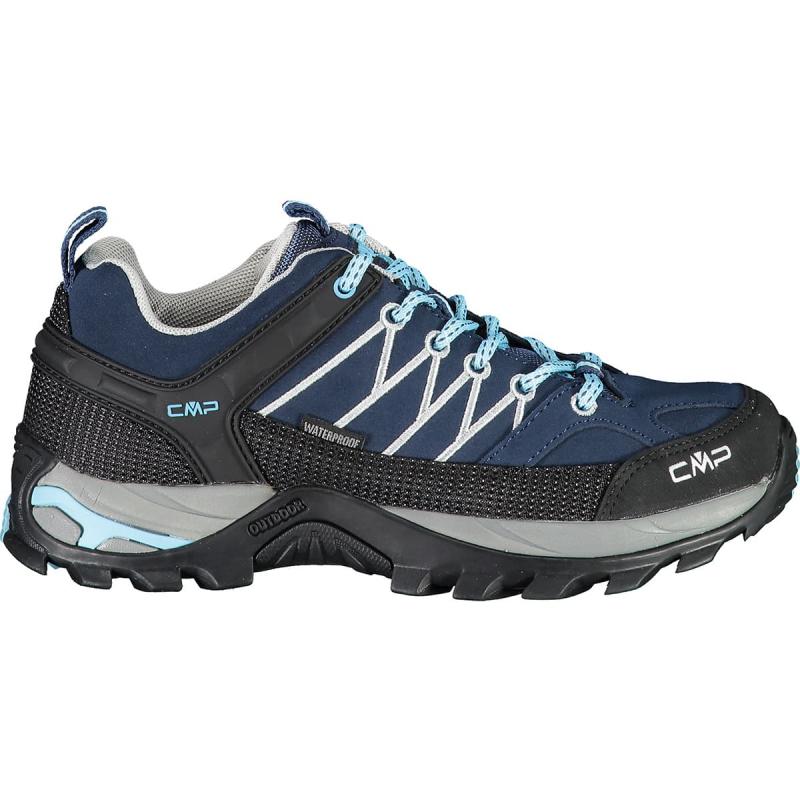 Cmp CMP Rigel Low Wp Blue-Stone dame hikingsko 3Q13246 Gjertsen Sport 1