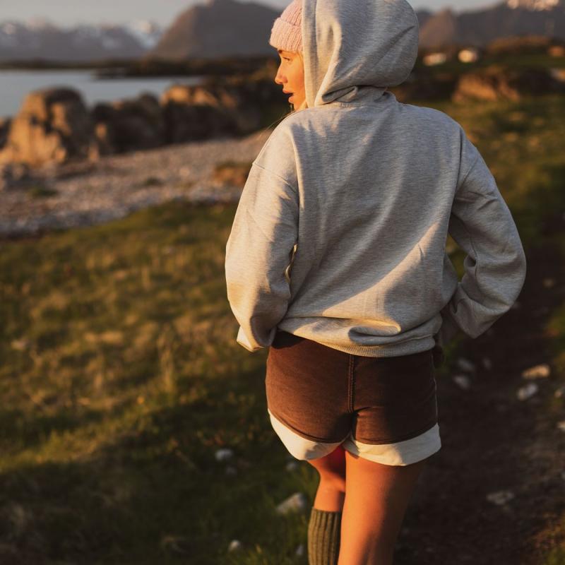 Amundsen Sport Amundsen 5Incher Concord Shorts Dame Blå-Natur WSS54.1.538 Gjertsen Sport 5