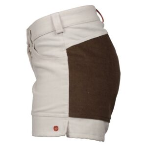 Amundsen Sport Amundsen 5Incher Concord Shorts Dame Hvit-Brun Gjertsen Sport 1