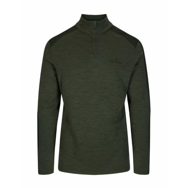 Amundsen Sport Amundsen 5Mila Half Zip Herre Spurce Green msw08.2. Gjertsen Sport 1