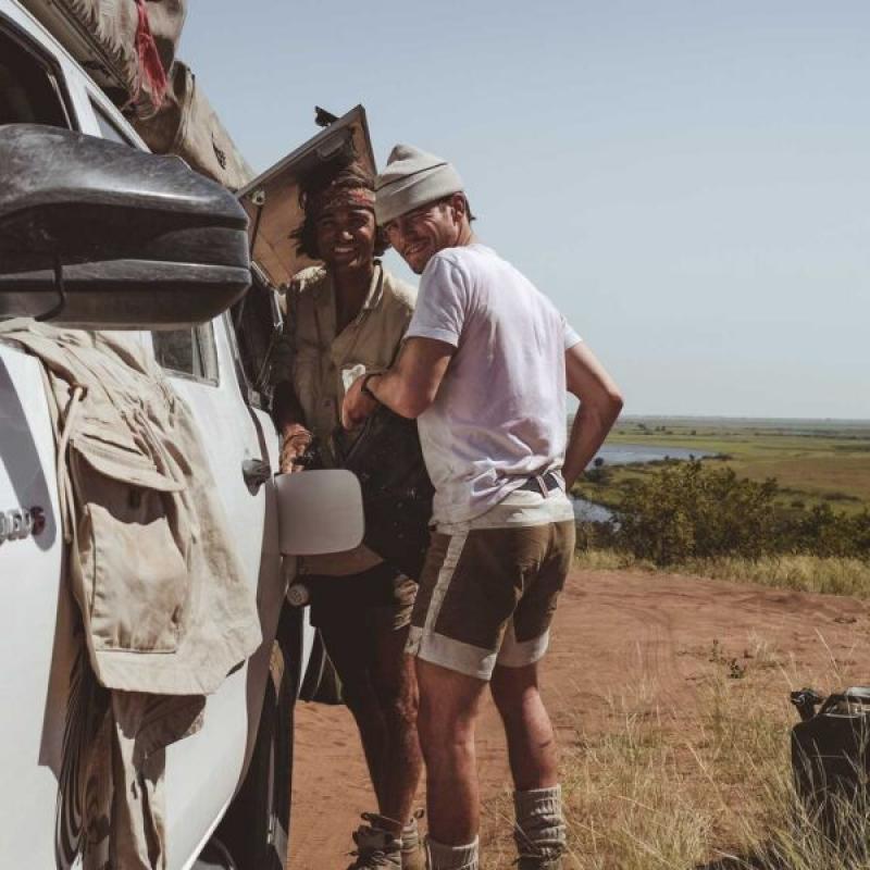 Amundsen Sport Amundsen 7Incher Field Shorts Offwhite-Green mss53.2.012 Gjertsen Sport 7