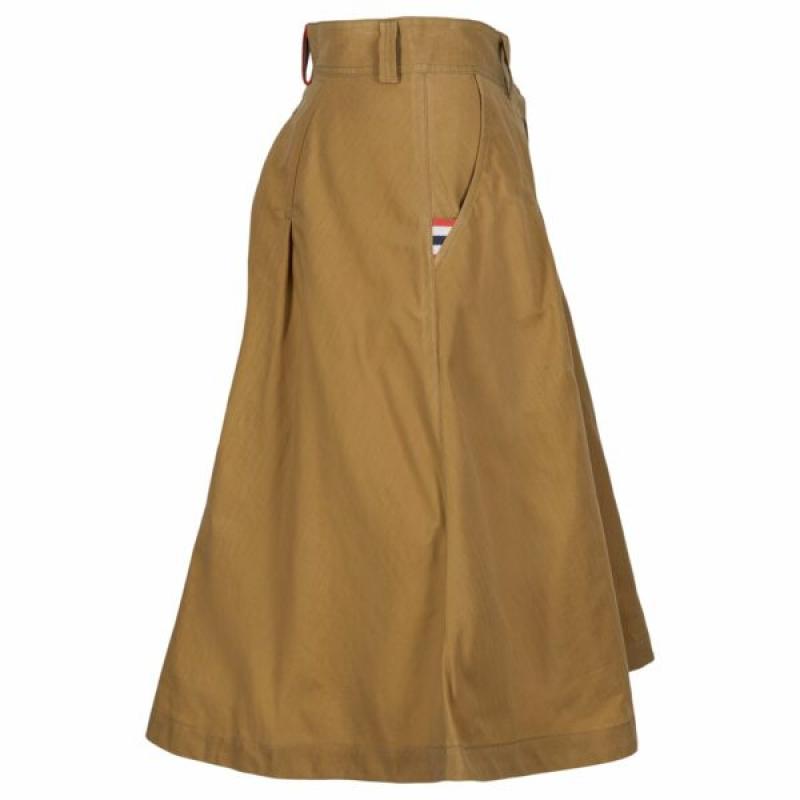 Amundsen Sport Amundsen Boulder Skirt Dame Khaki wsk01.1 Gjertsen Sport 3
