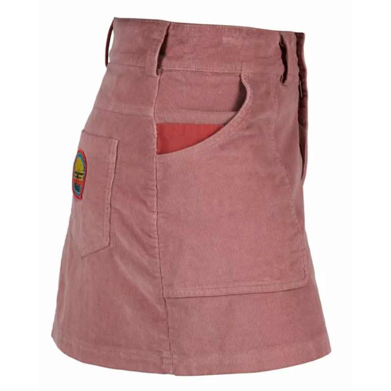 Amundsen Sport Amundsen Concord G.Dyed Skirt Dame Faded Peony Pink wsk01.2.001 Gjertsen Sport 4