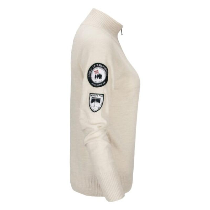 Amundsen Sport Amundsen Peak Half Zip Dame Natur wsw02.2.600 Gjertsen Sport 2