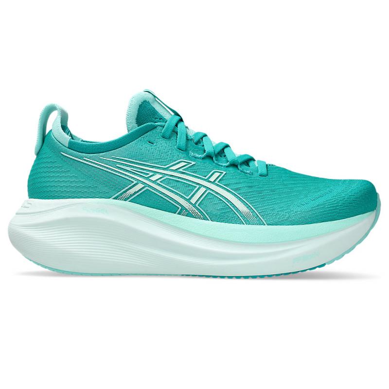 Asics Asics Gel Nimbus 27 Dame Wave Teal-Illuminate Mint 1012B753 Gjertsen Sport 1 2