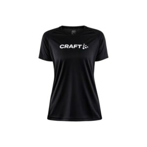 Craft Craft Core Unify Logo T-Skjorte Dame sort- 1911785 Gjertsen Sport 1