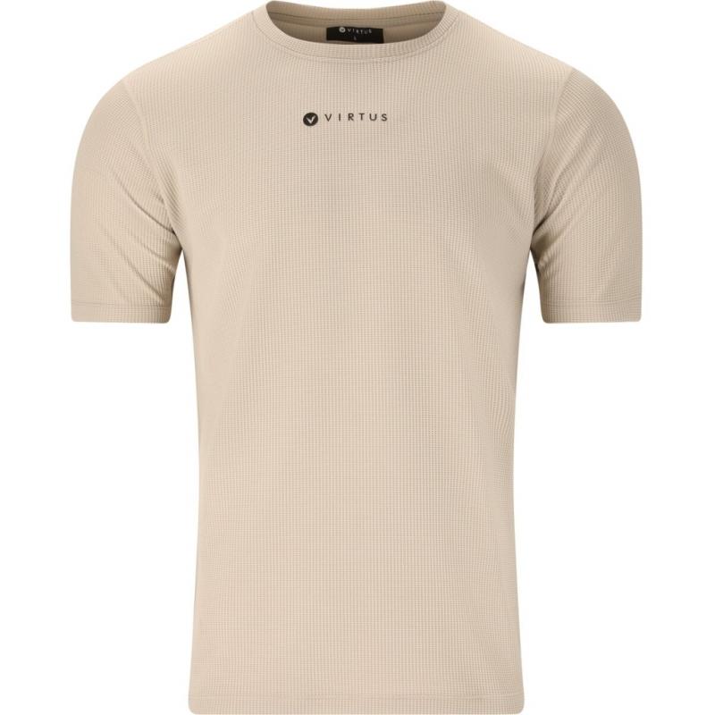 Endurance Virtus Besto S-S Tee Herre Beige ev233964 Gjertsen Sport 1 2