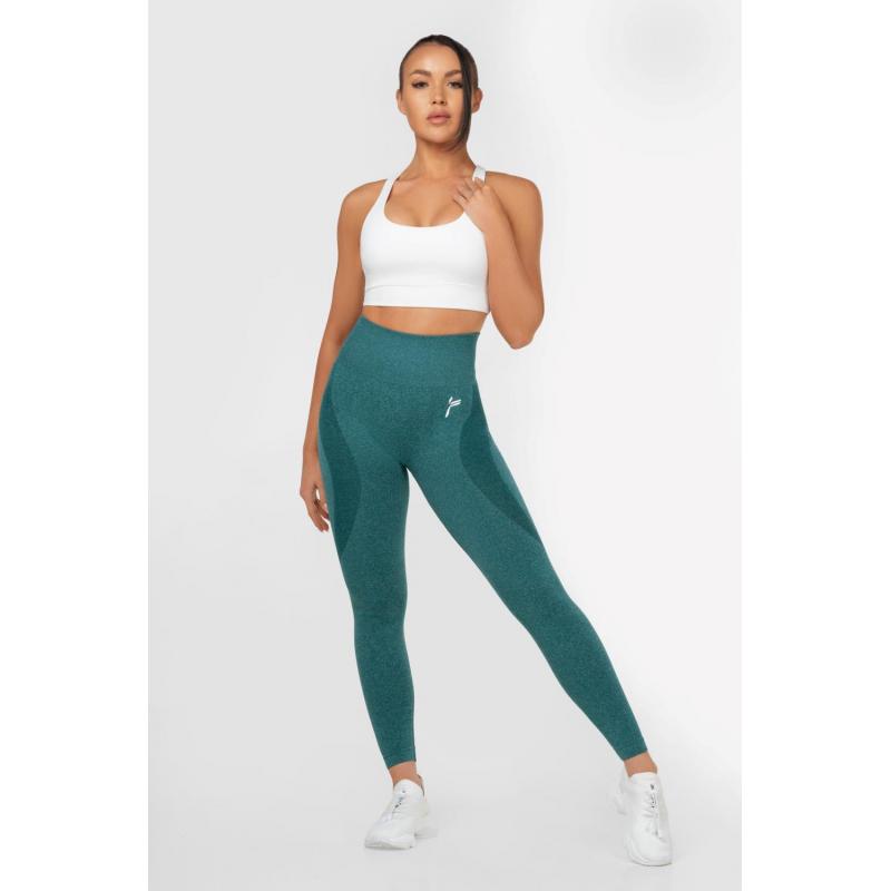 Famme Famme Motion Leggings Dark Green Gjertsen Sport 1 2
