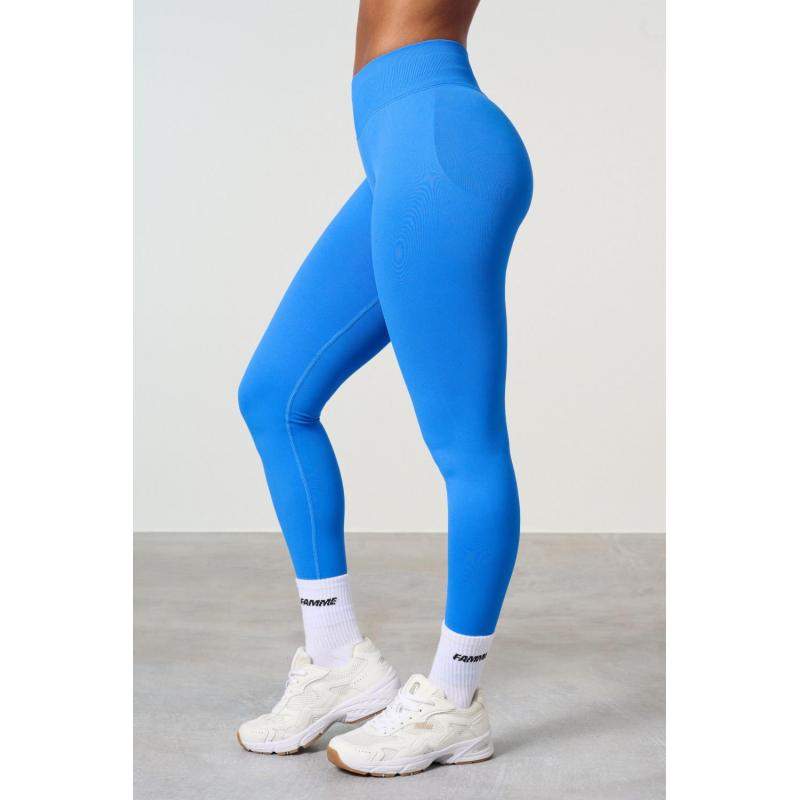 Famme Famme Sculpt Scrunch Leggings Blue Gjertsen Sport 1 2 3 4 5