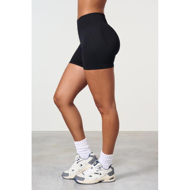 Famme Famme Sculpt Scrunch Shorts Black Gjertsen Sport 1 2 3 4 5 6