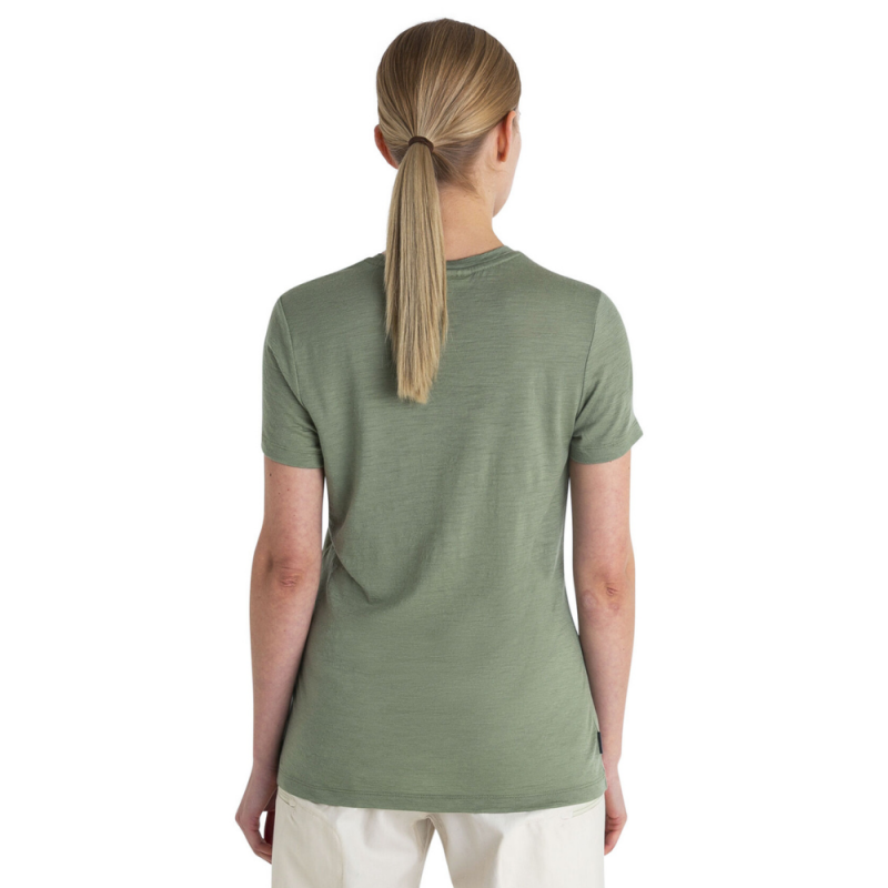 Icebreaker Icebreaker Merino 150 Tech Lite Iii Ss Dame T-Skjorte Grønn 0A56Y8 Gjertsen Sport 1 2 3 4 5 6 7 8 9 10