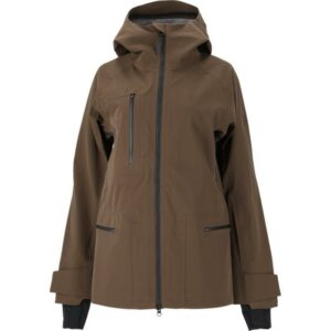 SOS SOS Lipno W Shell Jakke Brun Dame sos233014 Gjertsen Sport 1