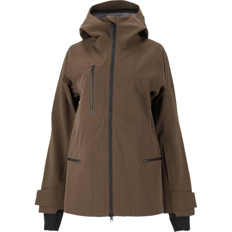 SOS SOS Lipno W Shell Jakke Brun Dame sos233014 Gjertsen Sport 1