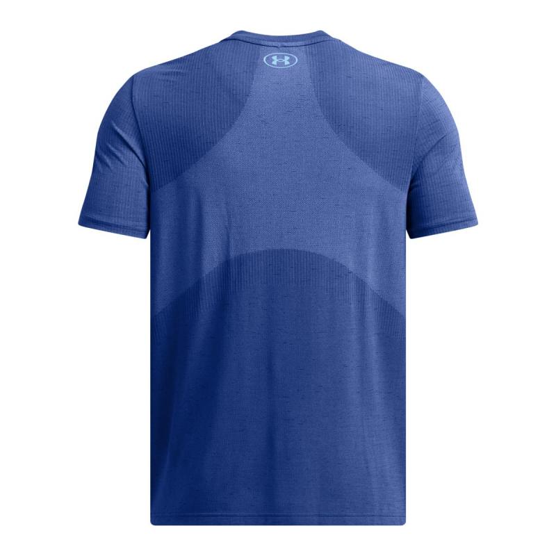 Under Armor Under Armour Vanish Seamless Ss Tee Herre Tech Blue 1382801 Gjertsen Sport 1 2 3 4 5
