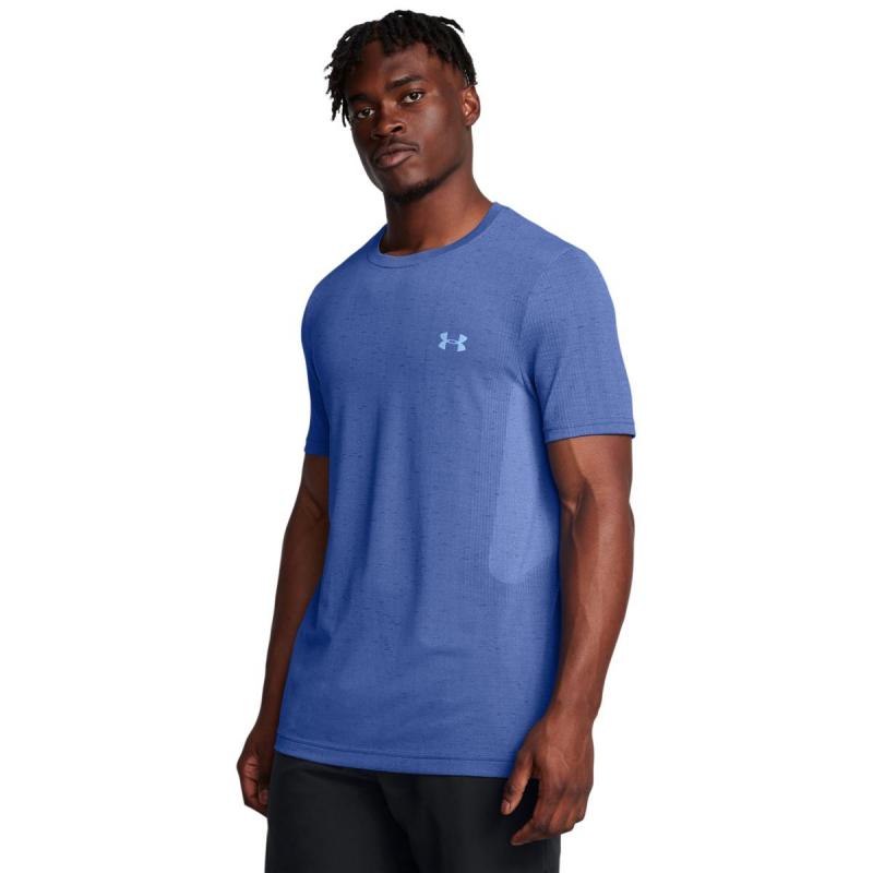 Under Armor Under Armour Vanish Seamless Ss Tee Herre Tech Blue 1382801 Gjertsen Sport 1 2 3 4 5 6