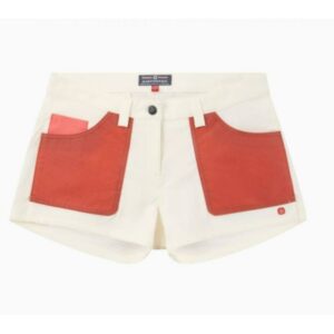 Amundsen Sport Amundsen 3Incher Field shorts dame hvit-Rød wss80.1 Gjertsen Sport 1