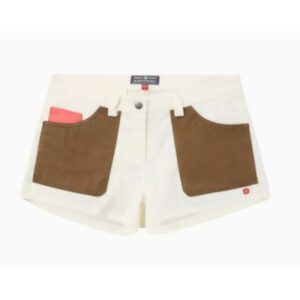Amundsen Sport Amundsen 3Incher Field shorts dame hvit-brun wss80.1 Gjertsen Sport 1