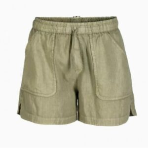 Amundsen Sport Amundsen Safari Linen Shorts Dame Oliven wss76.2 Gjertsen Sport 1