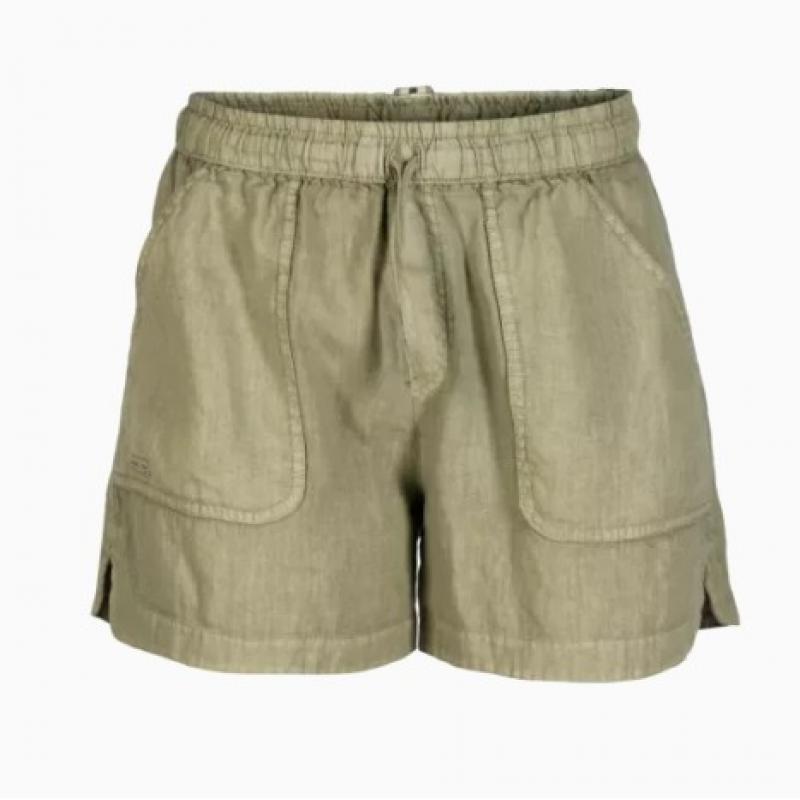 Amundsen Sport Amundsen Safari Linen Shorts Dame Oliven wss76.2 Gjertsen Sport 1