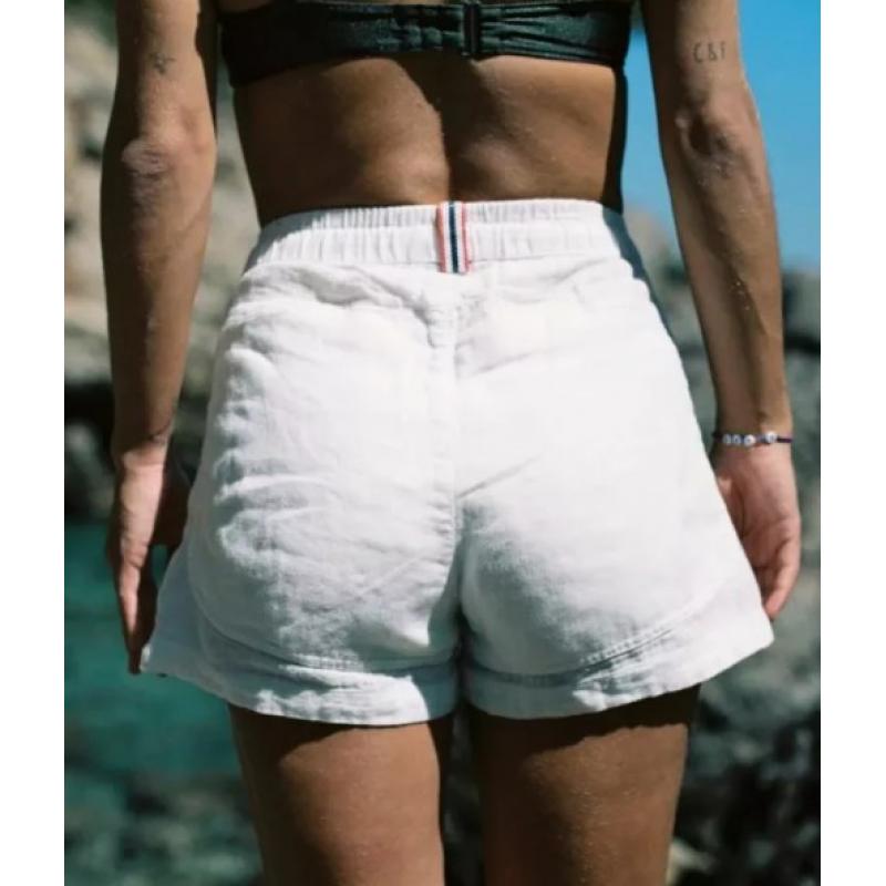 Amundsen Sport Amundsen Safari Linen Shorts Dame Oliven wss76.2 Gjertsen Sport 6