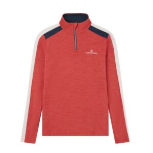 Amundsen Sport Amundsen 5Mila Half Zip Dame Weathered Red wsw08.2.160 Gjertsen Sport 1