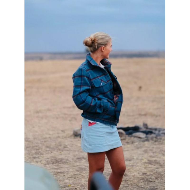 Amundsen Sport Amundsen Concord G.Dyed Skirt Dame Faded Blue wsk01.2. Gjertsen Sport 14