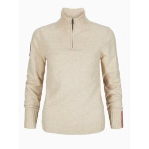 Amundsen Sport Amundsen Deck Half Zip Dame Warm Sand wsw73.2 Gjertsen Sport 1