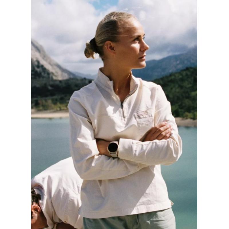 Amundsen Sport Amundsen Ditch-Hiker Pullover Dame Faded Willow Green wsw75.1 Gjertsen Sport 6