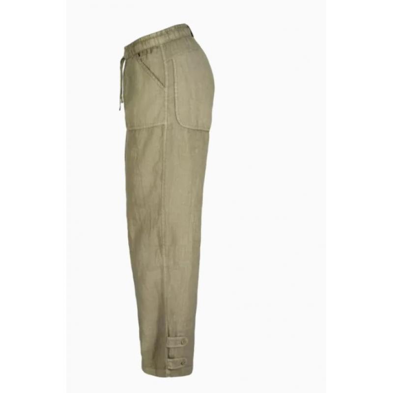 Amundsen Sport Amundsen Safari Linen Pants Dame Oliven wpa68.2. Gjertsen Sport 8