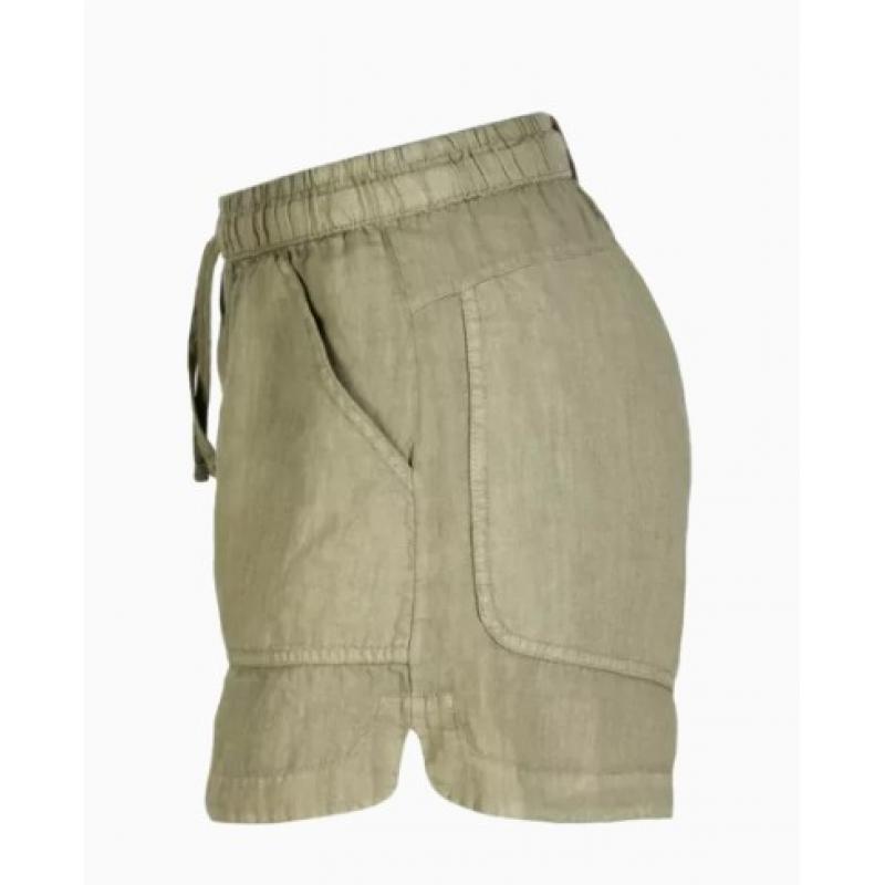 Amundsen Sport Amundsen Safari Linen Shorts Dame Oliven wss76.2 Gjertsen Sport 12