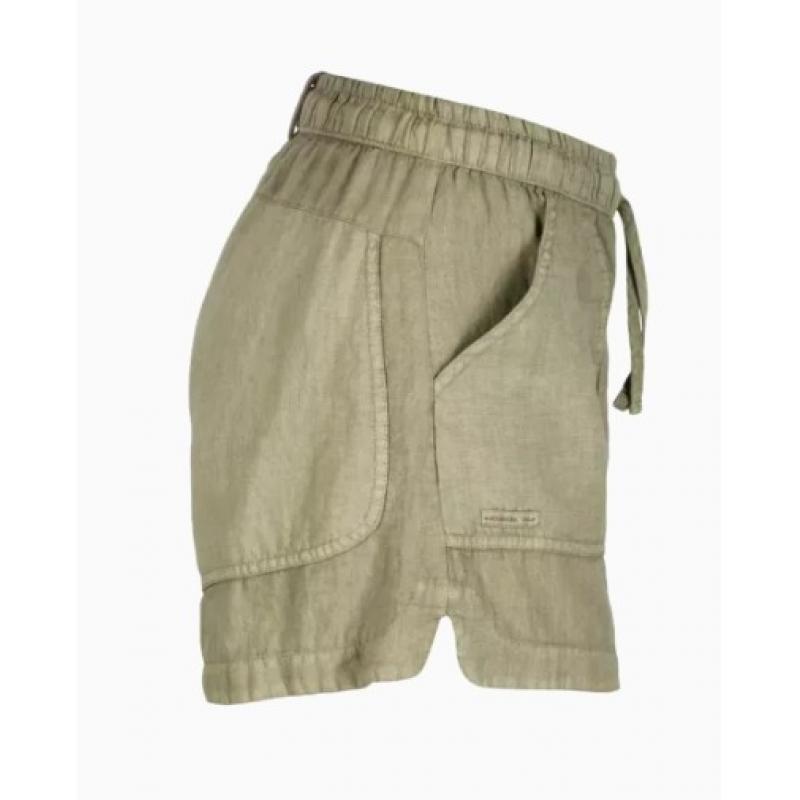 Amundsen Sport Amundsen Safari Linen Shorts Dame Oliven wss76.2 Gjertsen Sport 13