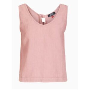 Amundsen Sport Amundsen Safari Linen Top Dame Faded Peony Pink wsh68.1 Gjertsen Sport 1