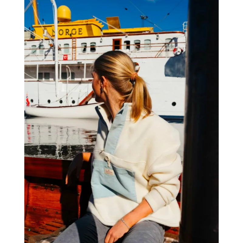 Amundsen Sport Amundsen V-Bond Cord Fleece Dame Natur-Red wsw74.2 Gjertsen Sport 10