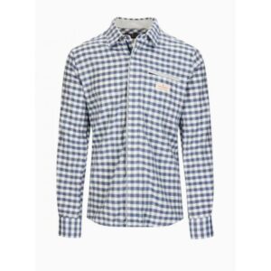 Amundsen Sport Amundsen V-Bond Skjorte Blå Ruter msh52.1 Gjertsen Sport 1