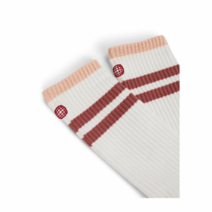 Amundsen Sport Amundsen Oslo Crew Sokk Hvit og Rosa USO59.1.002 Gjertsen Sport 1